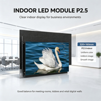 Modul LED P2.5 Indoor 320x160mm untuk Layar Video Wall, Layar Iklan, Panel Periklanan LED