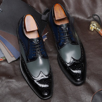 Trendy Business Classic Büros chuhe für Männer Neue Stile Echte Lederschuhe für Männer Beliebte Neuheiten Partys chuhe Herren