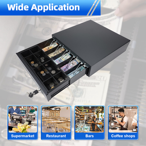 Cajón <span class=keywords><strong>de</strong></span> <span class=keywords><strong>Dinero</strong></span> <span class=keywords><strong>para</strong></span> Punto <span class=keywords><strong>de</strong></span> Venta Confiable, 5 Compartimentos <span class=keywords><strong>para</strong></span> Billetes, 8 Compartimentos <span class=keywords><strong>para</strong></span> Monedas, Cajón <span class=keywords><strong>de</strong></span> <span class=keywords><strong>Dinero</strong></span> Automático RJ11 <span class=keywords><strong>para</strong></span> Comercio Minorista y Restaurantes - Product Image 6