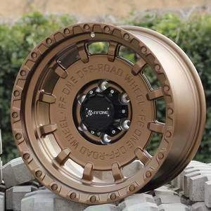 Jante en alliage robuste avec surface chromée, compatible TPMS pour véhicule tout-terrain - Direct usine - Product Image 1