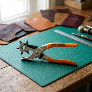 Ttake Leather Punch <b>Tools</b> Pliers 220mm 325g for Effective Leather Cutting and <b>Crafting</b> - Product Image 3