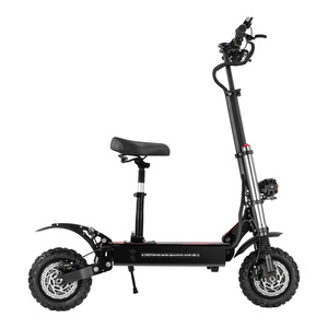สกู๊ตเตอร์ไฟฟ้า USA Warehouse S3-11 6000W สำหรับผู้ใหญ่ ความเร็วสูง 80 กม./ชม. 50 ไมล์/ชม. 60V 38AH ระยะทางไกล พร้อมเบาะนั่ง - Product Image 5
