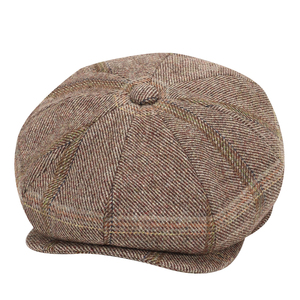 Casquette personnalisée Man Gatsby Chapeaux de lierre en laine Casquettes Baker Boy 8 Panels Casquettes Newsboy Cap Flat Hats - Product Image 1