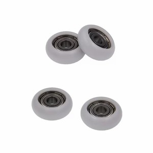 BSR62626-10 à rouleaux de porte coulissante robuste 6x26x10 626ZZ, roue en nylon avec revêtement en caoutchouc pour porte coulissante à faible bruit à charge élevée - Product Image 5