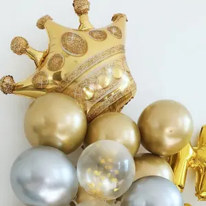 بالون صغير من الألومنيوم لتزيين الحفلات, يستخدم في عيد الميلاد في الديكور