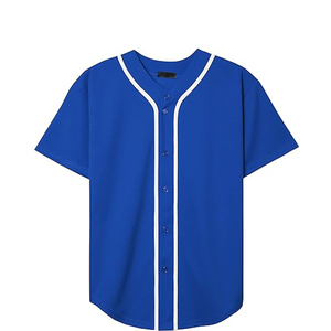 Seragam Jersey Baseball Pria Kustom Berkualitas Tinggi Kaos Bernapas untuk Baseball & Softball Teknik Cetak Grosir - Product Image 2