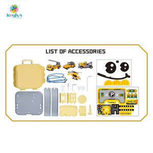 Mini station-service électrique en plastique jouet catapulte piste de voiture de course bricolage ensemble d'aventure enfants semblant jouer jeu Simulation pompe à essence - Product Image 5