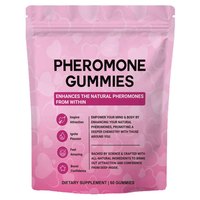 Gommes d'équilibre féminin à saveur de baies mélangées pour femmes 60 vitamines améliorant les phéromones pour les adolescents