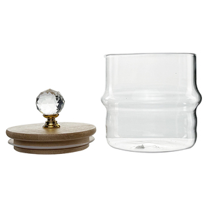 High Borosilicate Bamboo Covered <strong>Storage</strong> <strong>Jar</strong> <strong>Kitchen</strong> Glass sealed <strong>Jar</strong> Bamboo Knot Style Creative <strong>Storage</strong> <strong>Jar</strong> - Product Image 6