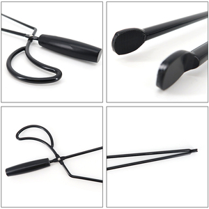 <span class=keywords><strong>Pince</strong></span> à charbon de <span class=keywords><strong>bois</strong></span> <span class=keywords><strong>pour</strong></span> barbecue de camping en plein air, <span class=keywords><strong>pince</strong></span> à feu en métal avec manche en <span class=keywords><strong>bois</strong></span> <span class=keywords><strong>pour</strong></span> foyer et brasero - Product Image 3