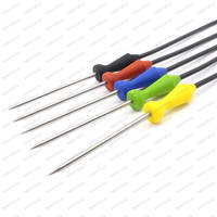 Poignée en silicone haute température 260 °C Câble en silicone blindé à 2 cœurs Prise 6.35mm Capteur de température résistant au four NTC 3.3K