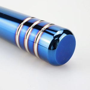 Pommeau de levier de vitesse universel de course JDM 18cm Bouton de voiture bleu brûlé Pommeau de levier de vitesse en alliage d'aluminium Pièces de carrosserie Ajustement universel - Product Image 3