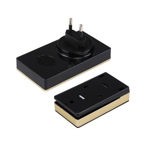 <span class=keywords><strong>Sonnette</strong></span> Intelligente <span class=keywords><strong>Sans</strong></span> <span class=keywords><strong>Fil</strong></span> Numérique à Écran Tactile Longue Portée <span class=keywords><strong>200m</strong></span> Résistante à l'Eau Installation Facile Alimentation par Batterie/Prise Bureau 38 Sonneries - Product Image 2