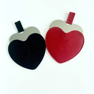 Tùy chỉnh logo du lịch kích thước hình trái tim nhỏ gọn Pocket Gương trang điểm cho phụ nữ - Product Image 6