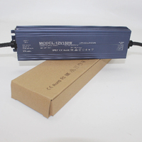 Fuente de Alimentación Conmutada LED de 30-400W 12V, Impermeable, AC-DC, Carcasa de Plástico para Luces de Calle/Proyectores, Alta Eficiencia