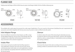 <span class=keywords><strong>Bomba</strong></span> <span class=keywords><strong>de</strong></span> vacío <span class=keywords><strong>de</strong></span> tornillo seco industrial sin aceite GSD160/1300B(D) 380-400V trifásica personalizada, velocidad <span class=keywords><strong>de</strong></span> bombeo <span class=keywords><strong>de</strong></span> 1300m³/h - Product Image 6