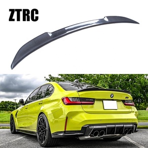 For 3 Series G20 G28/G80 M3 CS Style Real Carbon Fiber Material <b>Rear</b> <b>Spoiler</b> Trunk Wing 2019-2024 - Product Image 1