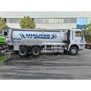 Camión de Succión de Aguas Residuales y Fecales Shacman 6x4 de 20 CBM, Camión de Limpieza de Aguas Residuales por Succión al Vacío en Venta - Product Image 3