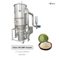 Produsen CON-GRT-5 Granulator Fluidized Bed Baja Tahan Karat 304 untuk Granul Tablet