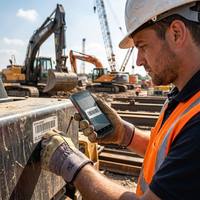 Effon HS60, PDA Resistente con Android 13, Terminal de Datos Móvil 4G LTE, Escáner de Códigos de Barras 1D/2D, IP66, para Logística, Entrega e Inventario