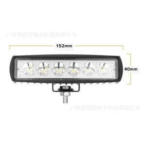 ไฟ LED ทำงานกลางแจ้ง 18W 12V DC สำหรับรถยนต์ มอเตอร์ไซค์ รถบรรทุก พร้อมสวิตช์ควบคุม - Product Image 2