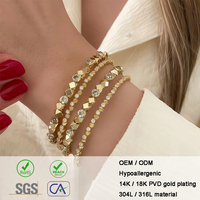 Bracelet jonc ajustable de luxe en cuivre minimaliste, plaqué or 18 carats, perlé, vintage, à facettes multiples, empilable, pour femme