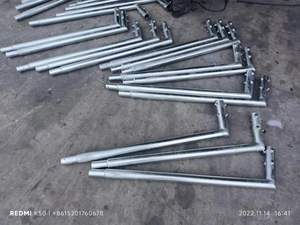 Lampadaire de poteau de mât haut poteau de pilier populaire lampadaire conventionnel moderne trafic routier articulé plié 3m LED AC 70 - Product Image 4