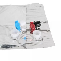 Sac BIB imprimé en flexographie aseptique avec bec verseur pour vin, jus, eau - Matériau laminé recyclable Capacité 1L-50L