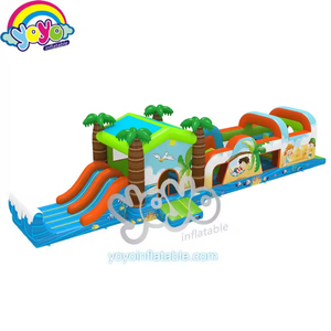 Parcours d'obstacles gonflable pour activités sportives en plein air, adapté aux adultes et aux enfants, très demandé - Product Image 1