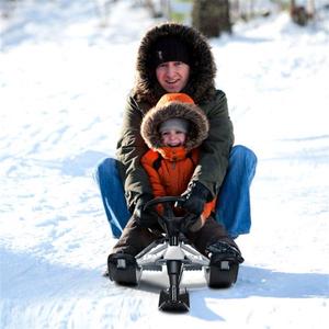 Trineo de Nieve, Regalo de Navidad, 44x20x16, Diversión Interactiva para Padres e Hijos - Product Image 1