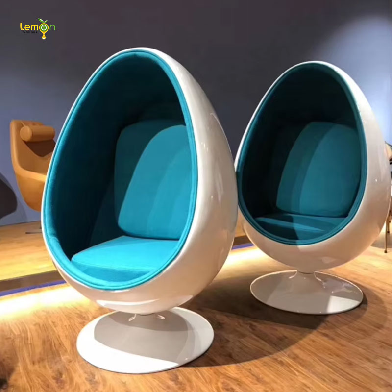 Adult Size Egg Chair Modern Swivel Living Room Chair