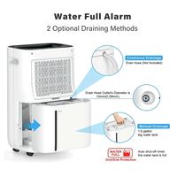Déshumidificateur d'air portable moderne pour la maison, 20 L/jour, service OEM/ODM, déshumidificateur pour piscine