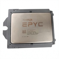 CPU EPYC 7543 Grade A Versi Resmi Tanpa Kunci 32 Core 64 Thread Frekuensi Dasar 2.8GHz Frekuensi Boost 3.7GHz TDP 225W