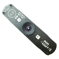 Módulo de cámara USB IR Full HD 1080P con lente sin distorsión de 95 grados para reconocimiento facial