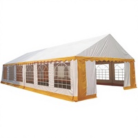 Grande Tente de Réception Robuste pour Événements, Chapiteau de Mariage ou de Fête, Capacités 100, 200, 300, 500 Personnes, Dimensions 20 X 40 (12x6m) et 32 X 16 (10x5m)