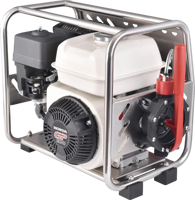 Bomba de Agua a Gasolina de Emergencia Timecore WBS-W18/5.5-4DS-2, 1.8MPa, 5.5HP, 390L/min, Bomba Centrífuga de Dos Etapas para Incendios