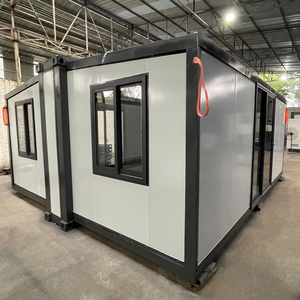 Maison conteneur extensible de 40 pieds Entrepôt avec toit extensible Fabriqué en Chine-Résistant à la corrosion à haute charge industrielle - Product Image 5