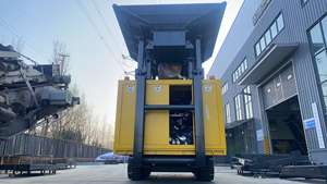 Le concasseur à mâchoires OP80 est doté d'un entraînement flexible, de plaques de mâchoires longue durée et de tamis internes pour trois types de produits finis. - Product Image 3