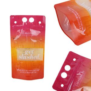 Tùy chỉnh ống đồng in ấn nhựa lỏng nước giải khát đứng lên bao bì túi rõ ràng uống Pouch Túi - Product Image 6