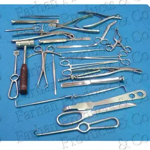 Novo básico cirurgia ortopédica conjunto de 25 pcs, instrumentos cirúrgicos melhor qualidade ce por farhan produtos