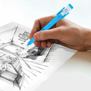 Bolígrafo de Plástico con Forma de Reloj de Arena, Personalizado, Creativo y Divertido, Venta al Por Mayor, Fabricante OEM con Impresión de Logotipo Personalizado para Regalos Estudiantiles - Product Image 4