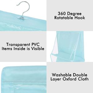 New Arrival Women's Hanging Purse Handbag Storage Organizers Best Durable Fabric Foldable for Wardrobe Use Factory Price Free - Product Image 3