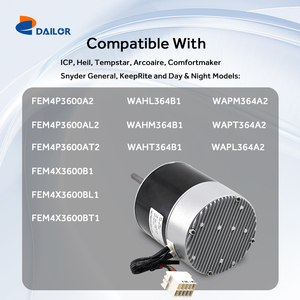 Moteur BLDC à couple constant pour ventilateur de four ECM X-13, climatisation et condenseur, 1HP, 1/6HP, 1/5HP, 1/4HP, 1/3HP, 1/2HP - Product Image 5