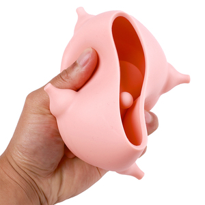 <span class=keywords><strong>Biberon</strong></span> de lait portable en silicone de qualité alimentaire de 200ml avec 4 tétines pour l'alimentation de plusieurs chiots, chats, chiens ou chatons - Product Image 3