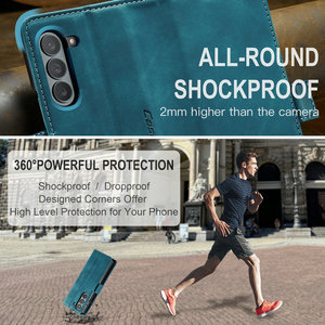 CaseMe Business Wallet Porte-cartes de crédit pour <span class=keywords><strong>Samsung</strong></span> Z Fold 6 Case Leather Mobile Phones <span class=keywords><strong>Flip</strong></span> Cover pour <span class=keywords><strong>Samsung</strong></span> Z Fold 6 5 4 <span class=keywords><strong>3</strong></span> - Product Image 4