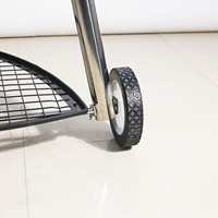 Grill à charbon émaillé extra large 22 pouces OEM/ODM en gros, épaissi, pour jardin extérieur, résistant à la rouille et inaltérable