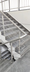 Modernes schwarzes Eisen geländer für Haus und Hotel Einfach zu installierende Glas handläufe und Aluminium balustrade für Balkon <span class=keywords><strong>5</strong></span> Jahre alt - Product Image 3