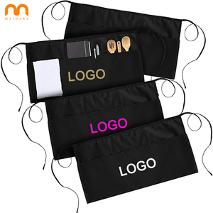 Tablier de Serveur de Haute Qualité pour Cuisine et Restaurant, Demi-Tablier avec 3 Poches pour Serveurs et Serveuses - Product Image 3