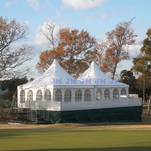 Popular 3x3m 4x4m 5x5m Heavy Duty Party Wedding White PVC <strong>Pagoda</strong> <strong>Garden</strong> Canopy Tent - Product Image 6