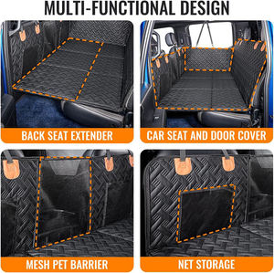 Funda Protectora para Asiento de Coche para Perros, Extensor de Asiento Trasero para Camioneta, Impermeable, Hamaca para Perros, Fundas para Asientos de Mascotas - Product Image 4